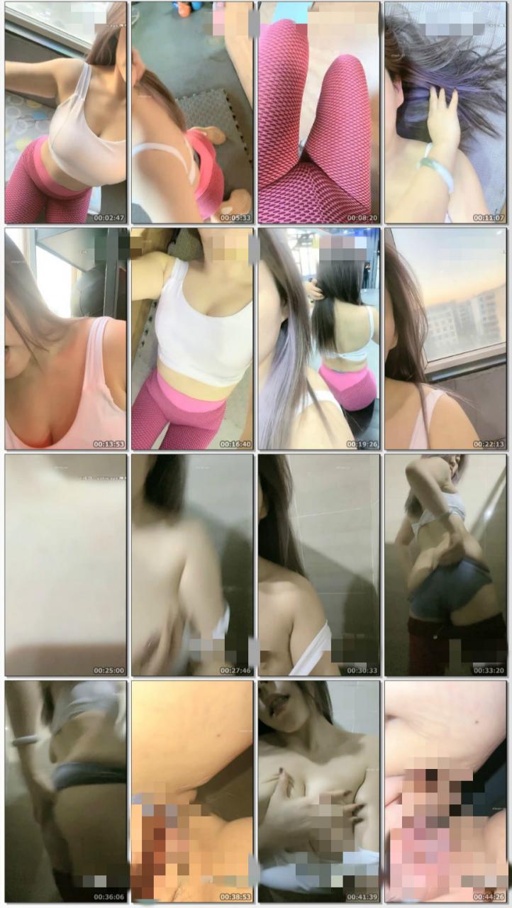 极品魔鬼身材健身女神健身房紫薇福利秀第二弹