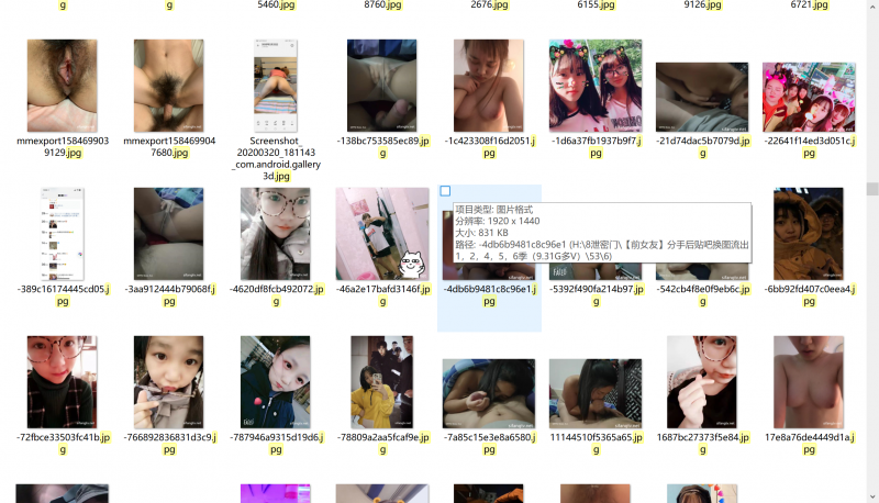 【前女友】分手后流出1.2.4.5.6季大合集3500图片1500视频【15.2G】