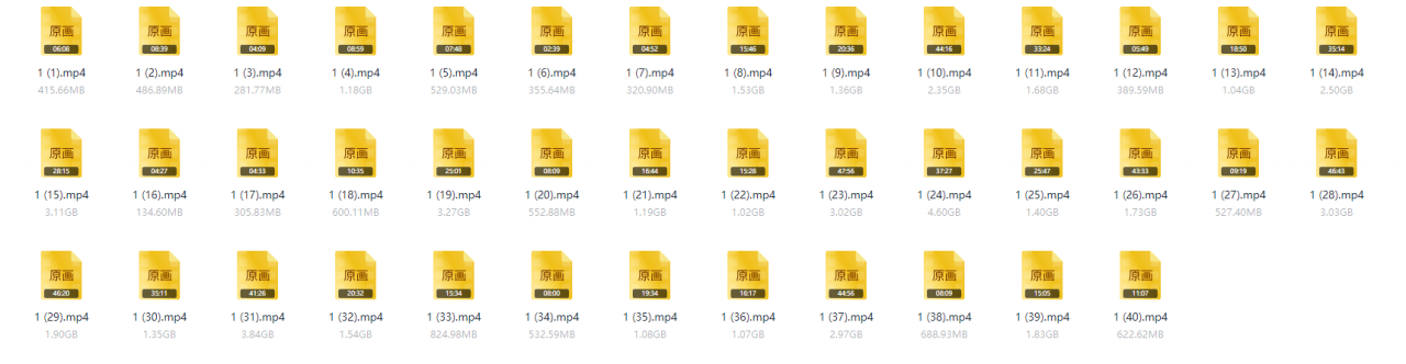 刘玥40部合集【69GB】