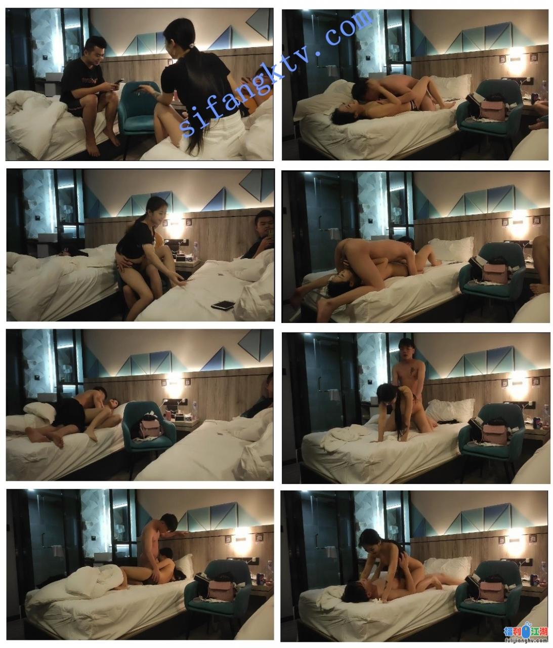 【金戈探花】转换画风改约年轻妹妹,哥们配合旁边掌镜直播【667MB】