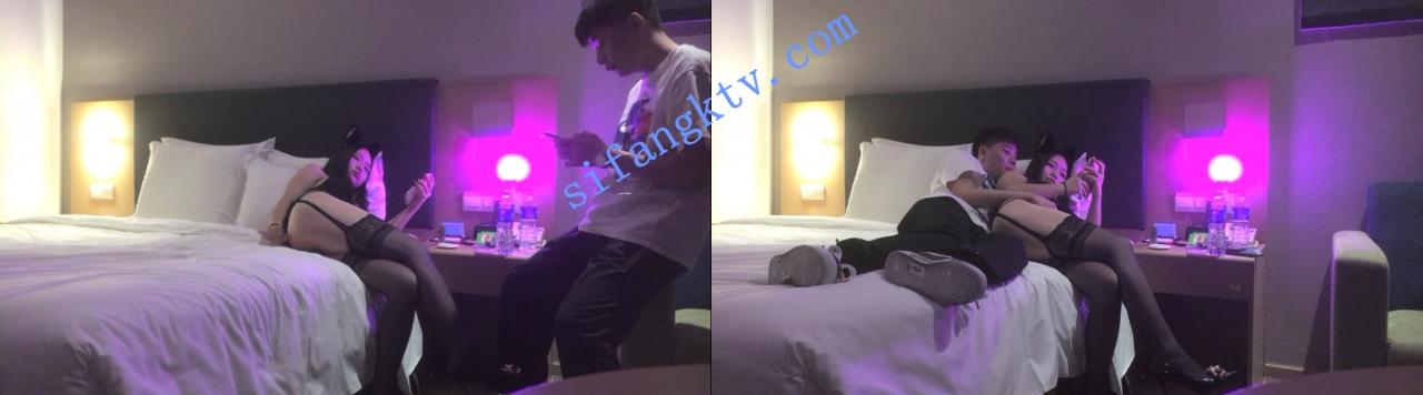 7.24更【666绿帽约良家】密码房极品嫩妹 猫女郎情趣黑丝高跟【676M】