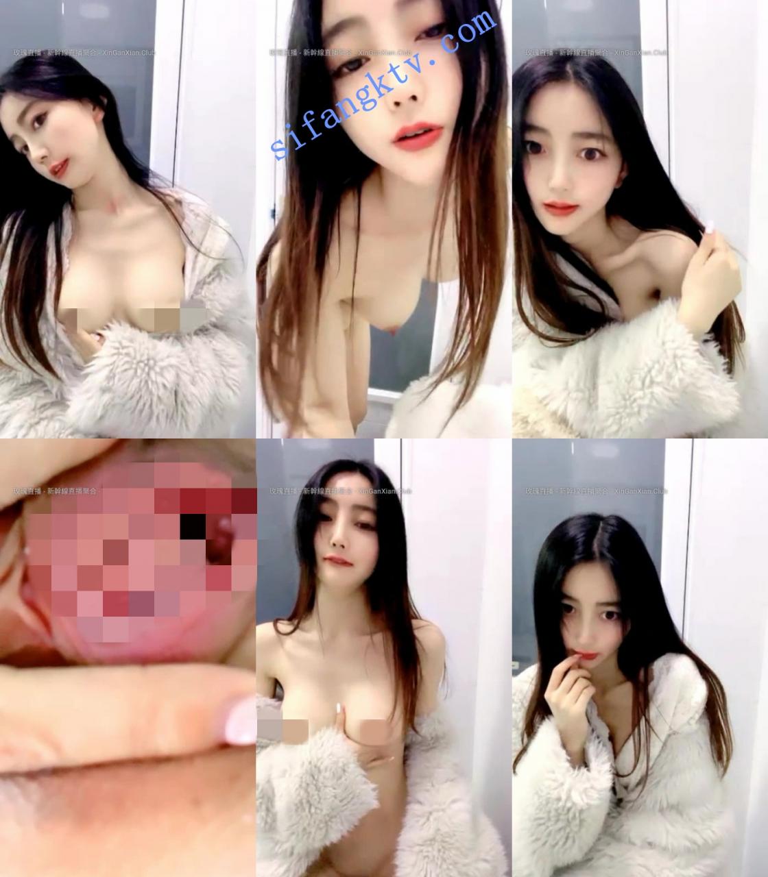 虎牙、超美女神 骚妇猫猫 最新露脸露点大秀 全裸扣逼 图 03