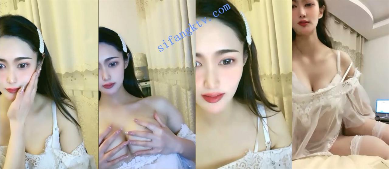 你的樱花 倾城颜值小仙女也下海了 水灵大眼睛露点骚播 图 01