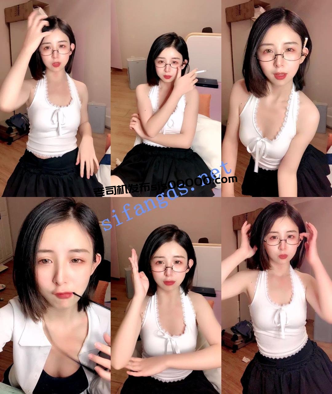 ⭐超骚反差极品教师 小书老师 全身吐牛奶~框框道具自慰~ 图 05