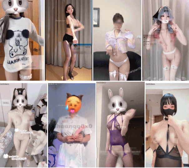 【抖音风】最全抖音风裸舞 变装 反差超大合集 美女云集293V[某房原版]【990M】