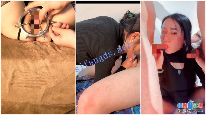 【淫乱人妻】多种器具玩弄骚穴看穴内子宫3P【肉臀淫妻】⑥【6.8G】