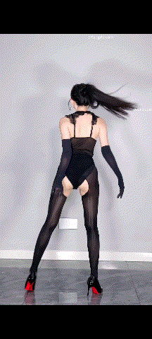 b站舞蹈up小艾x艾x新增充电福利情趣黑丝高跟诱惑骚舞35v7.16g