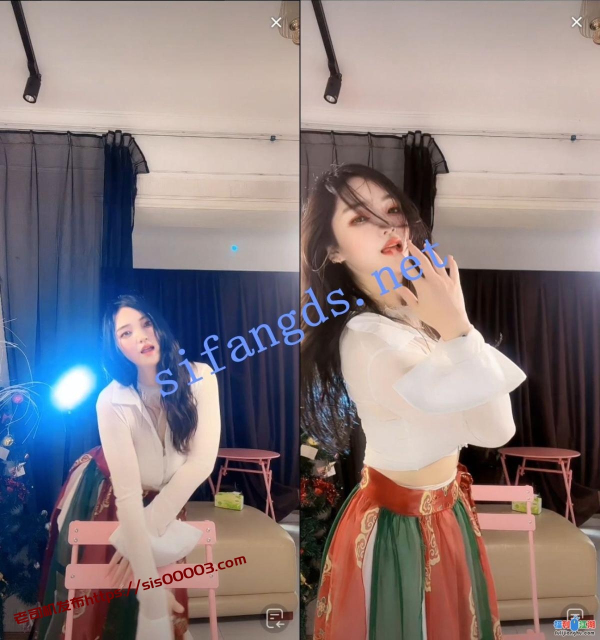 【抖音】青青 情趣内衣 漏鲍裸舞 2V【0.17G】