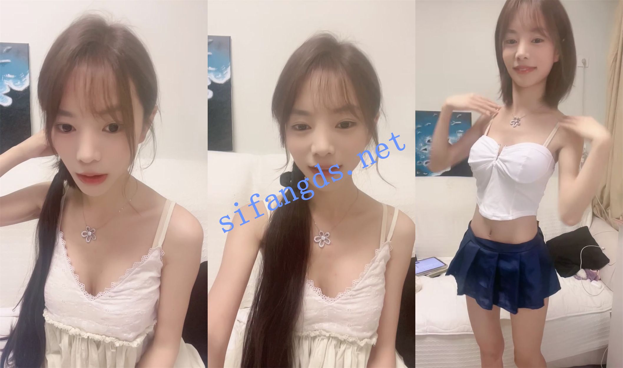 彩色的小熊宝宝 骨感校花~纯欲女神!人瘦奶大 道具自慰 图 01