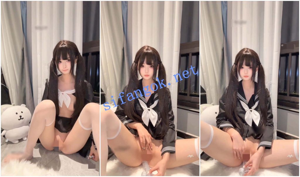 ♈抖音 季雨 高颜次元萝莉 2500私定版 女仆白丝自慰插逼 606M 图 05